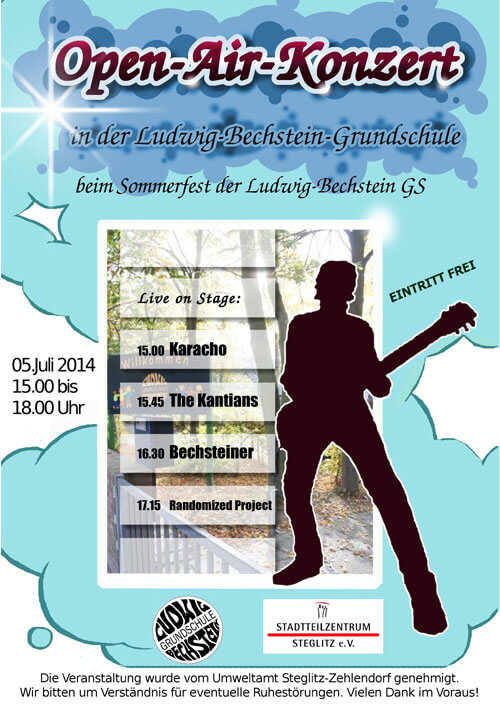 Open-Air-Konzert in der Ludwig-Bechstein Grundschule