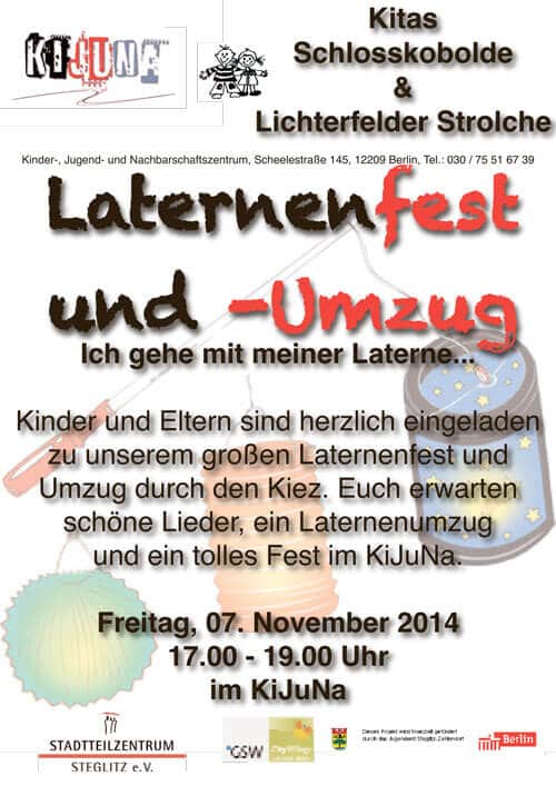 Laternenfest und Umzug