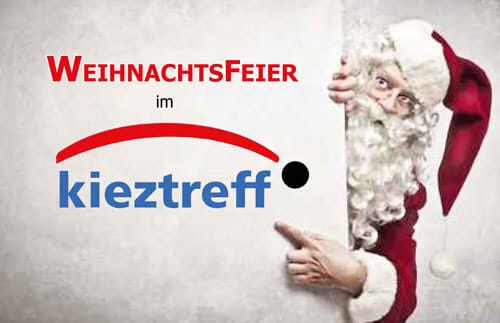 Weihnachtsfeier im „kieztreff“