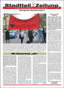 Stadtteilzeitung Steglitz-Zehlendorf - Mai 2015