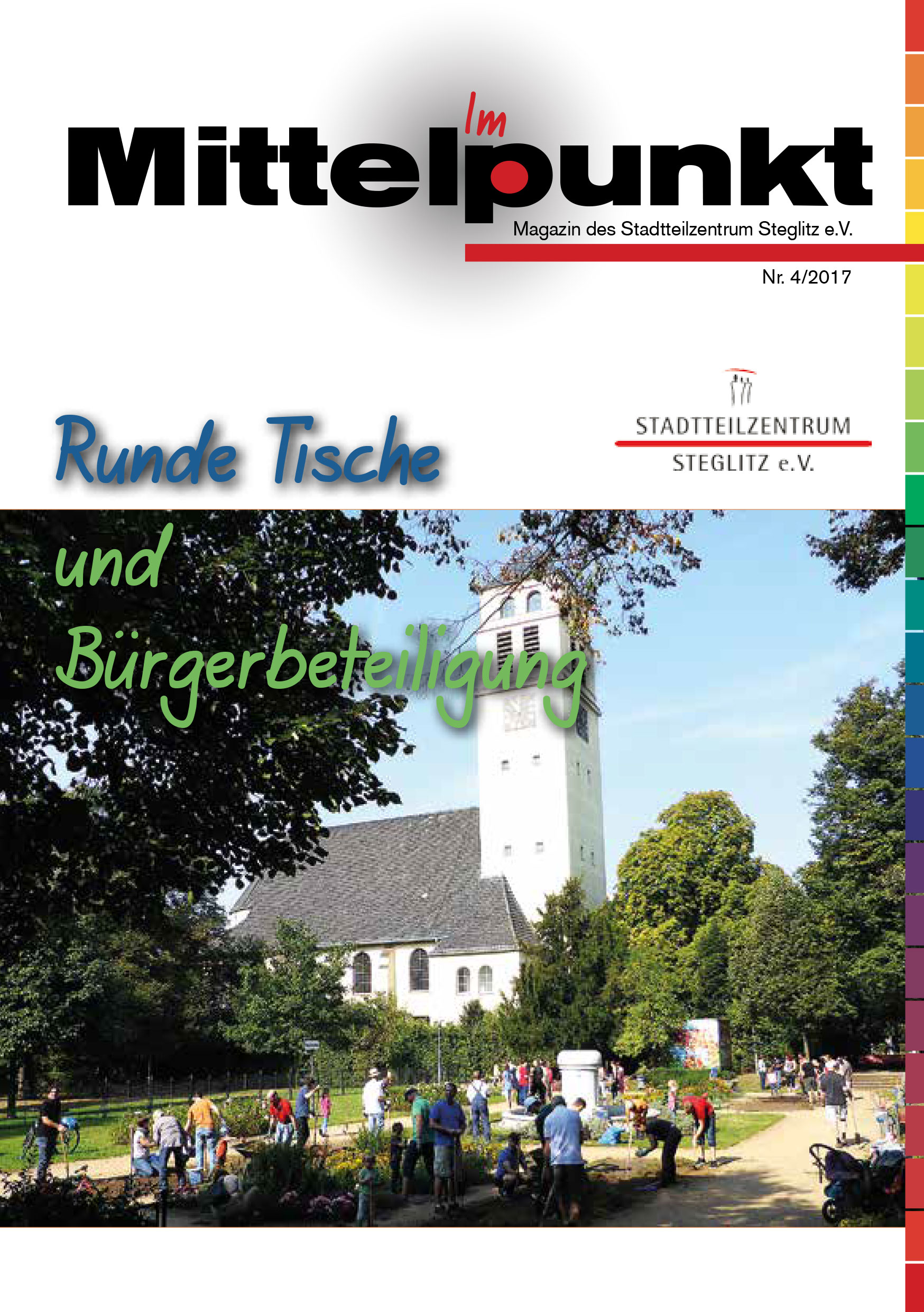 Das Magazin „Im Mittelpunkt“ – Thema „Runde Tische + Bürgerbeteiligung“