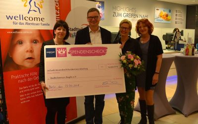 Karstadt spendet 16.664,37 Euro für Steglitz-Zehlendorfer „Mütter-Projekt“