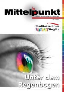 Titelseite Magazin "Im Mittelpunkt" - Unter dem Regenbogen