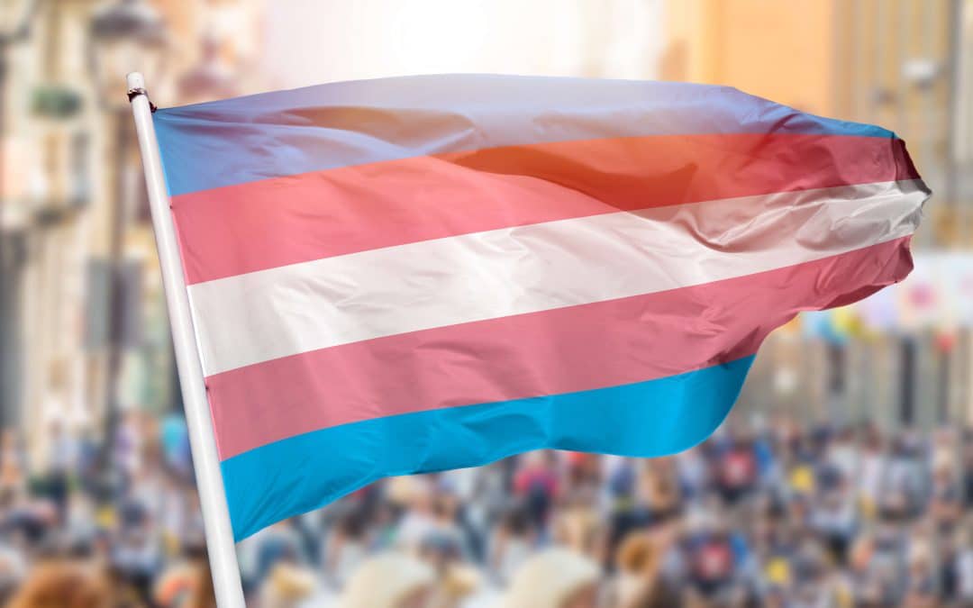 Kundgebung zum Trans Day of Visibility am 31. März