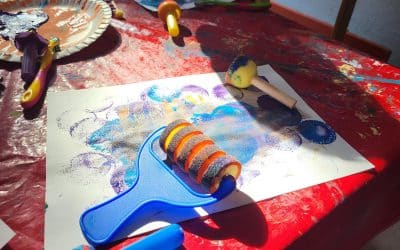 Kreative Kleckse in der Kleckerbande