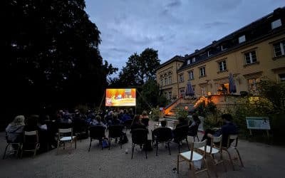 Terminverschiebung: Open-Air-Kino im Gutshaus Lichterfelde