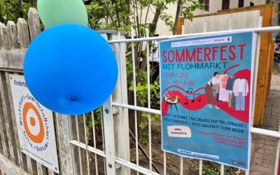 Sommerfest im „Jugendhaus im Kiez“: Gute Stimmung & bestes Wetter