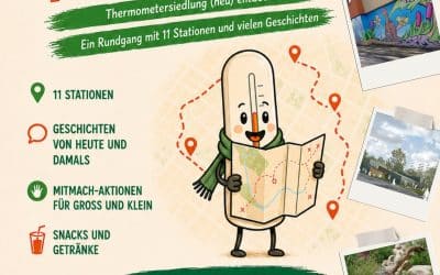 Eröffnung Kiez- und Kulturpfad – die Thermometersiedlung neu entdecken